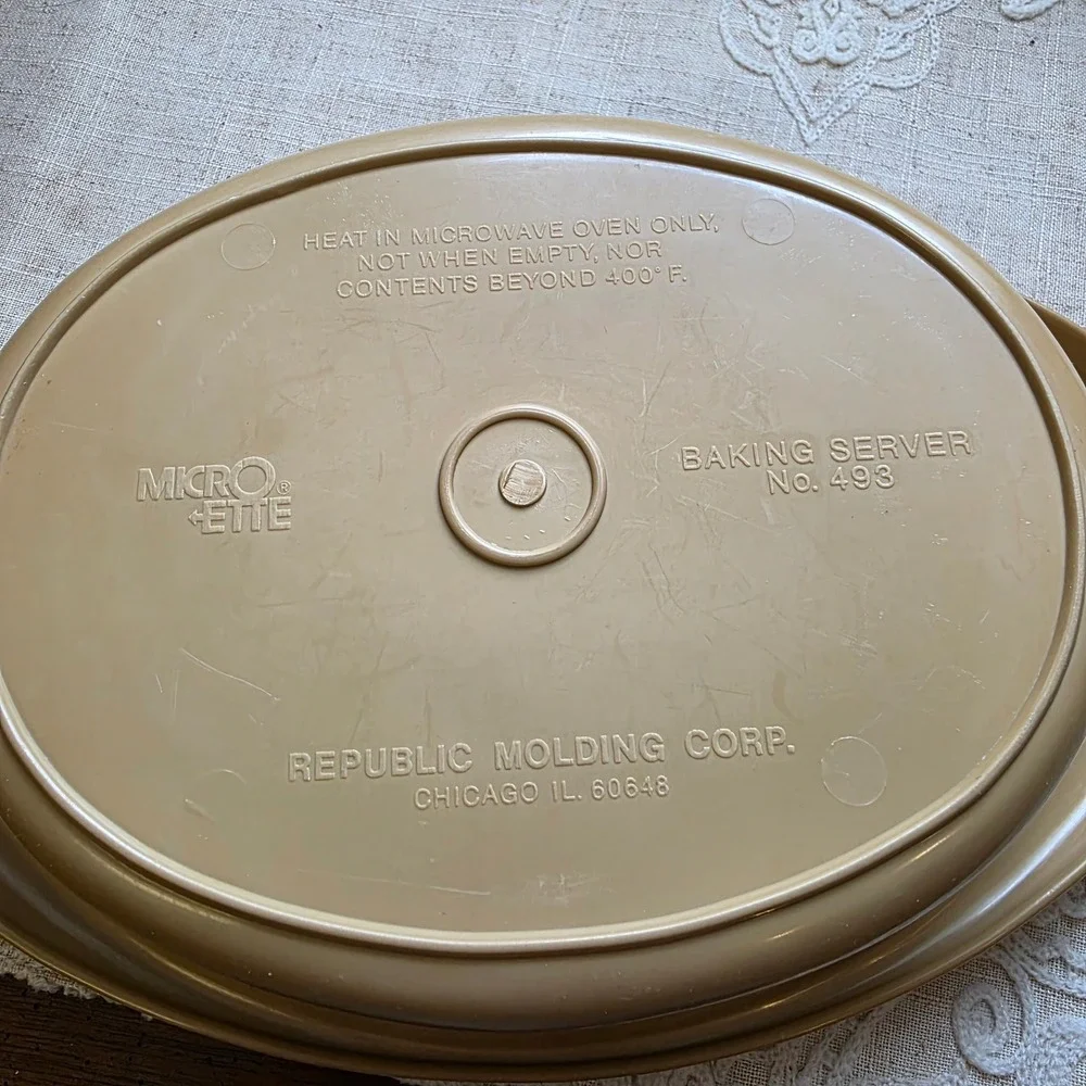 Microette Liquid‎ Cooker 6 Cup Microwavable #461 Republic Molding #493 Baking